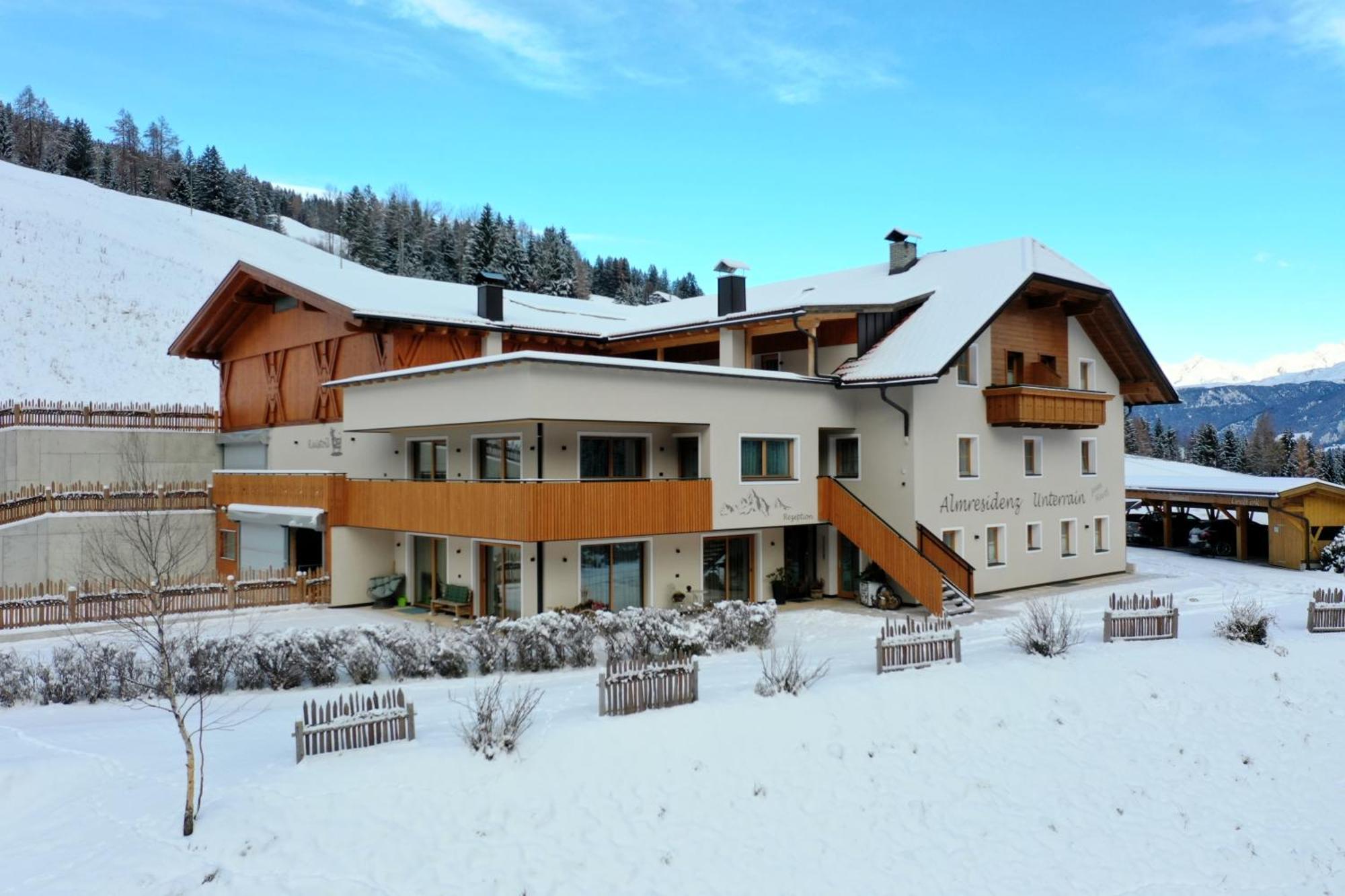 Almresidenz Unterrain -1 Km By Car Distance Ski Slopes Kronplatz Villa Olang Exterior photo